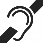 Hearing impaired icon