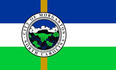 Morganton city flag