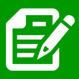 Paper and pencil icon
