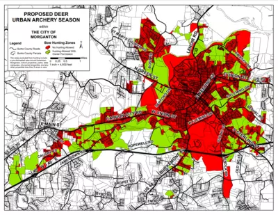 Urban Archery Map