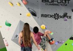 Bigfoot Climbing Gym rock wall