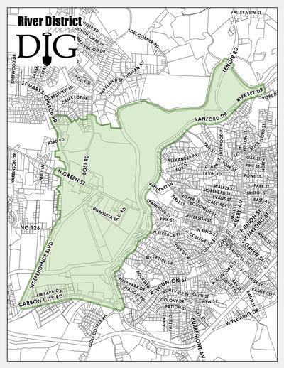 River District DIG map