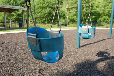 Small child swings